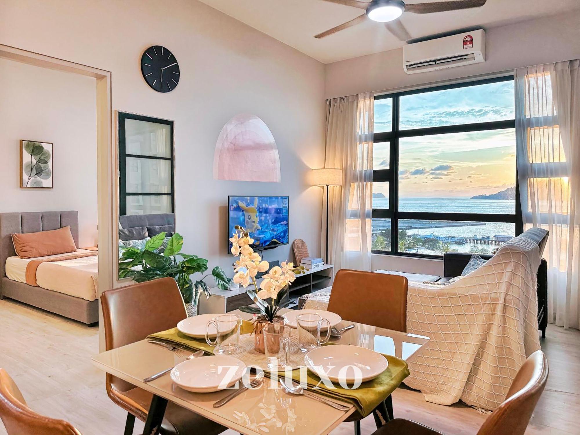 #5 Jesselton Quay City Pads Seaview By Zeluxo كوتا كينابالو المظهر الخارجي الصورة