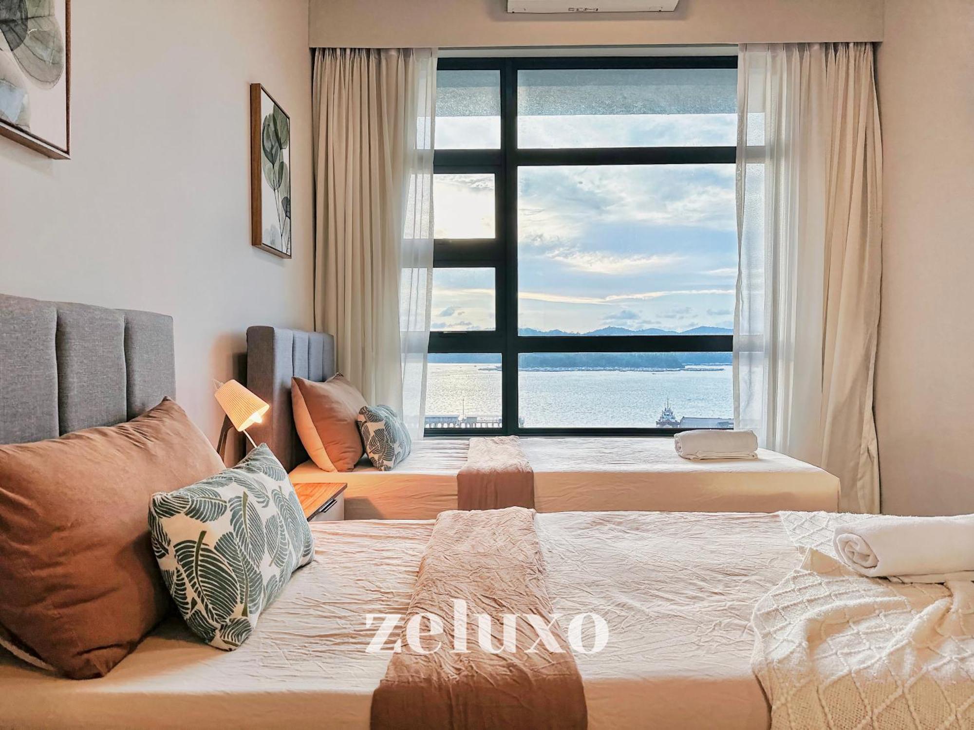 #5 Jesselton Quay City Pads Seaview By Zeluxo كوتا كينابالو المظهر الخارجي الصورة